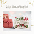 Arbre de Noël Spode Village Shoppes - 7,9 L x 3 l x 5 H