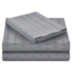 Parure de draps rayés en coton égyptien 1200 fils au pouce carré Spring Home
