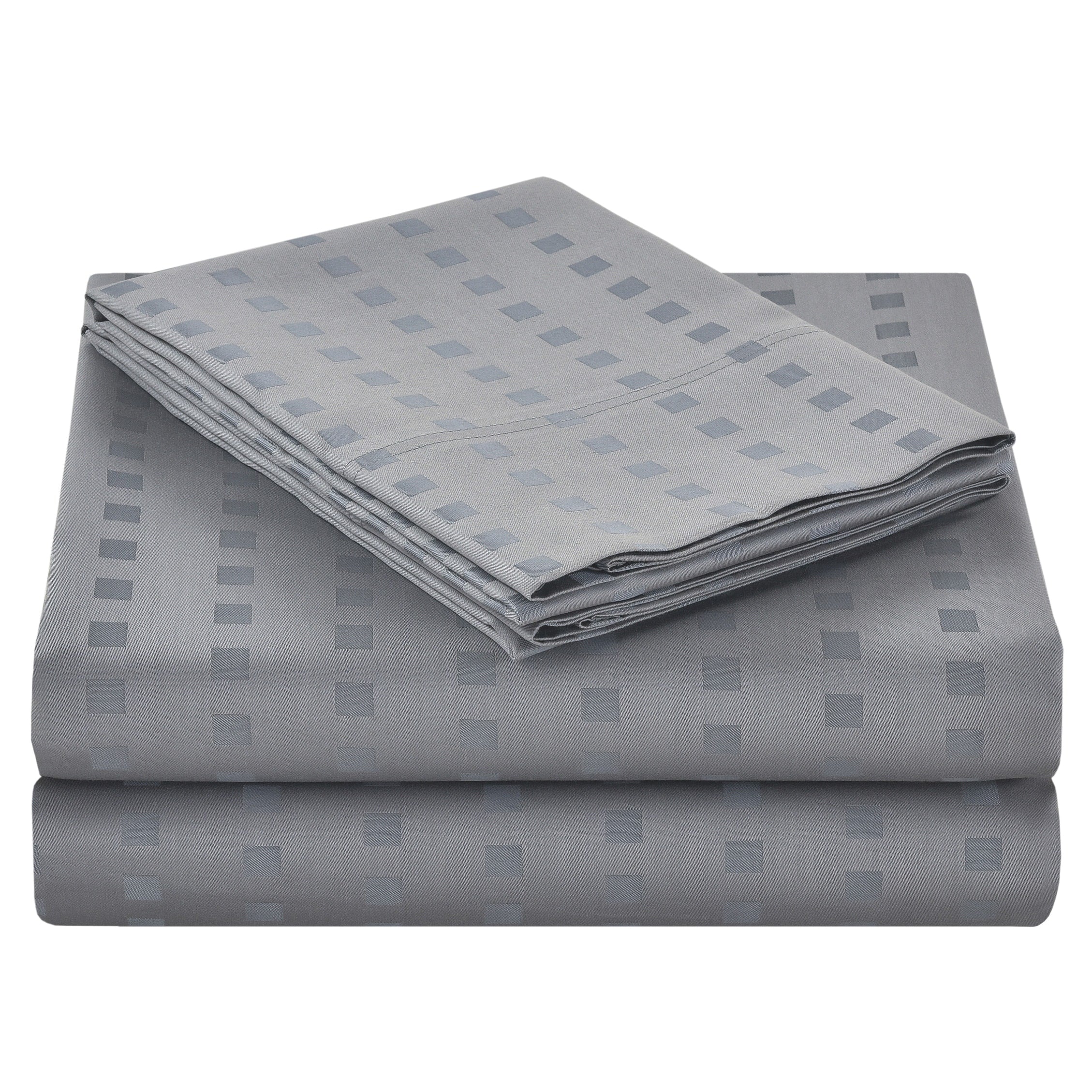 Parure de draps rayés en coton égyptien 1200 fils au pouce carré Spring Home