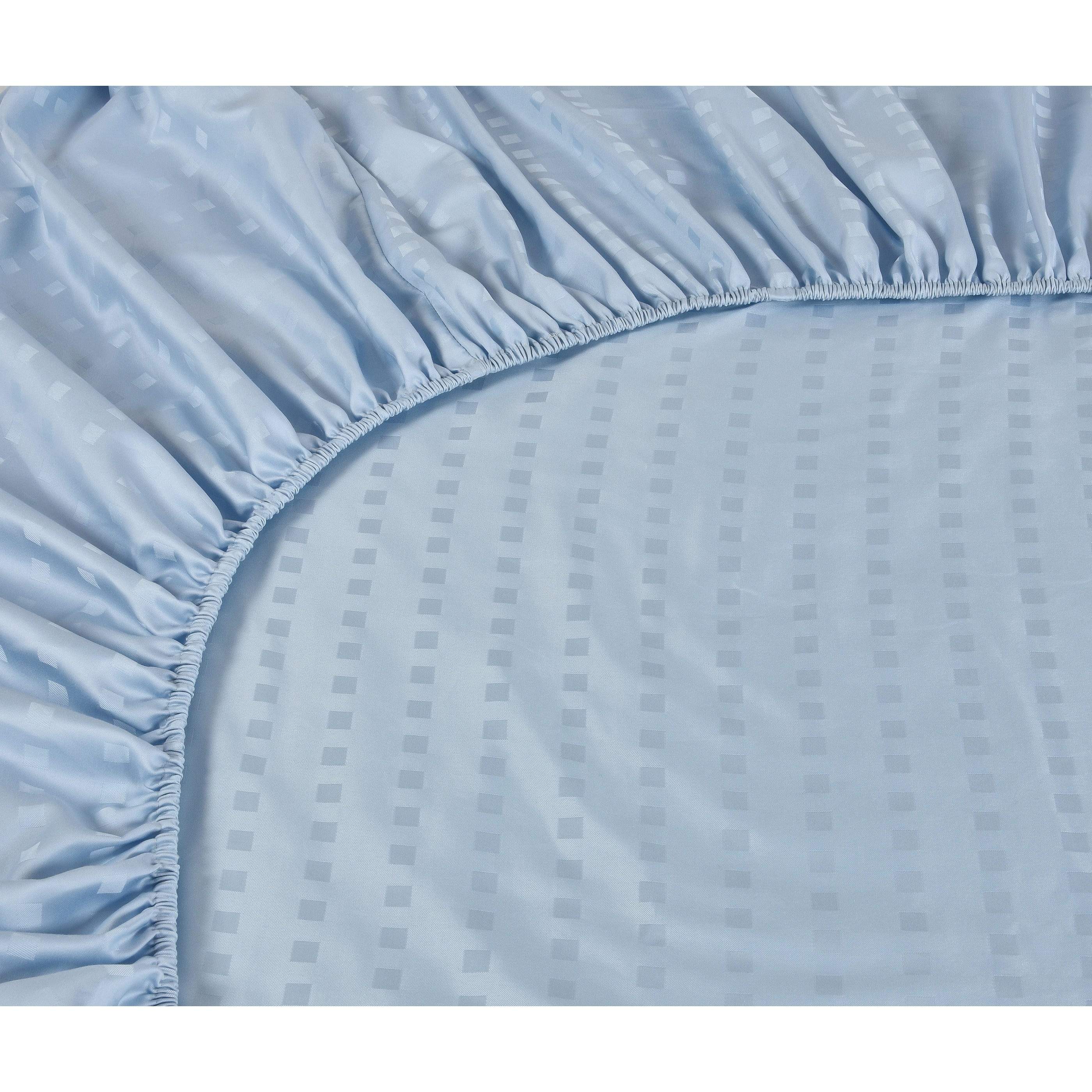 Parure de draps rayés Spring Home 100 % coton égyptien à poches profondes 1200 fils