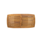Ensemble de salle à manger extensible d'extérieur en bois d'acacia Stamford 9 pièces par Christopher Knight Home