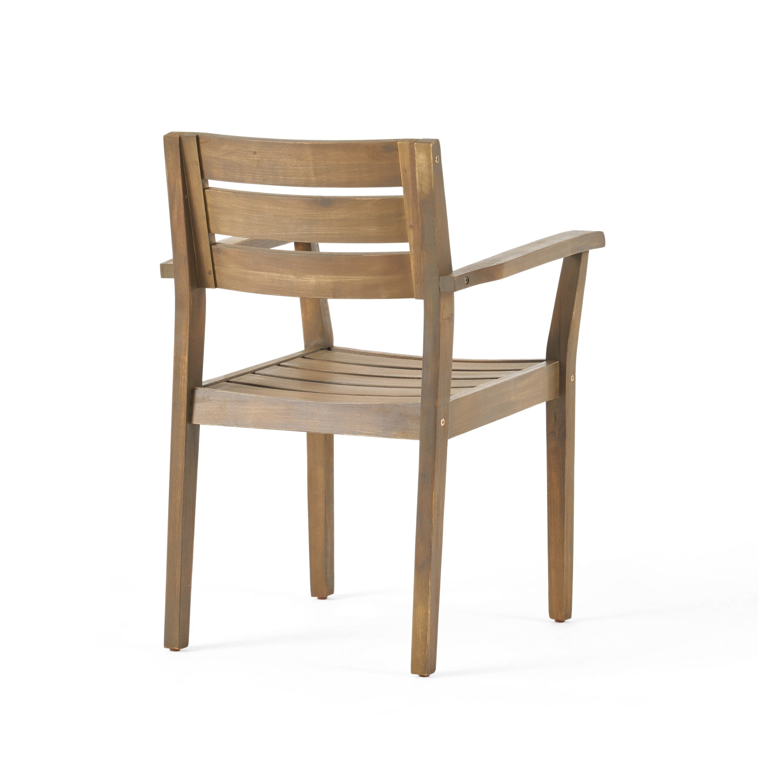 Ensemble de salle à manger rectangulaire d'extérieur Stamford 7 pièces en bois d'acacia par Christopher Knight Home