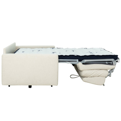 Canapé-lit queen Stearns &amp; Foster® Paolo de 82 po avec matelas en mousse à mémoire de forme de 5 po