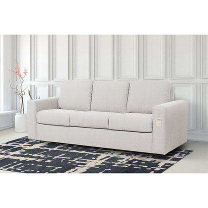 Canapé-lit queen Stearns &amp; Foster® Paolo de 82 po avec matelas en mousse à mémoire de forme de 5 po