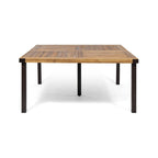 Ensemble de salle à manger d'extérieur Stockton 8 places en bois d'acacia par Christopher Knight Home