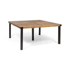 Ensemble de salle à manger d'extérieur Stockton 8 places en bois d'acacia par Christopher Knight Home