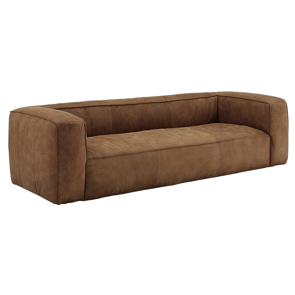 Canapé Divya Outback en cuir beige par iNSPIRE Q Modern