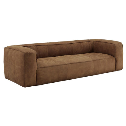 Canapé Divya Outback en cuir beige par iNSPIRE Q Modern