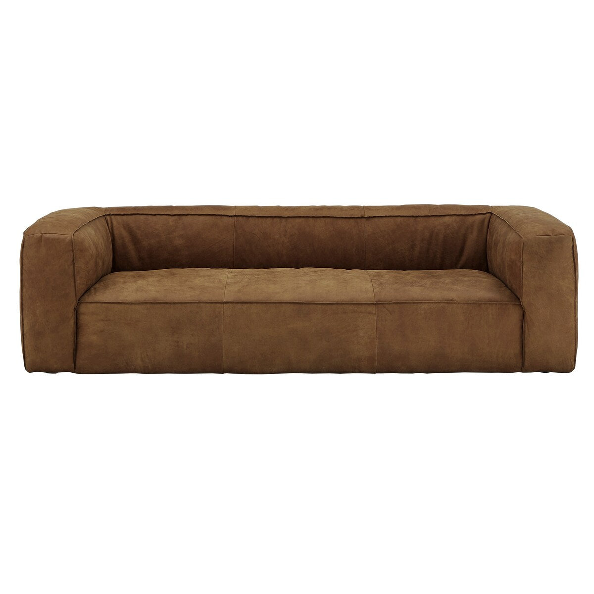 Canapé Divya Outback en cuir beige par iNSPIRE Q Modern