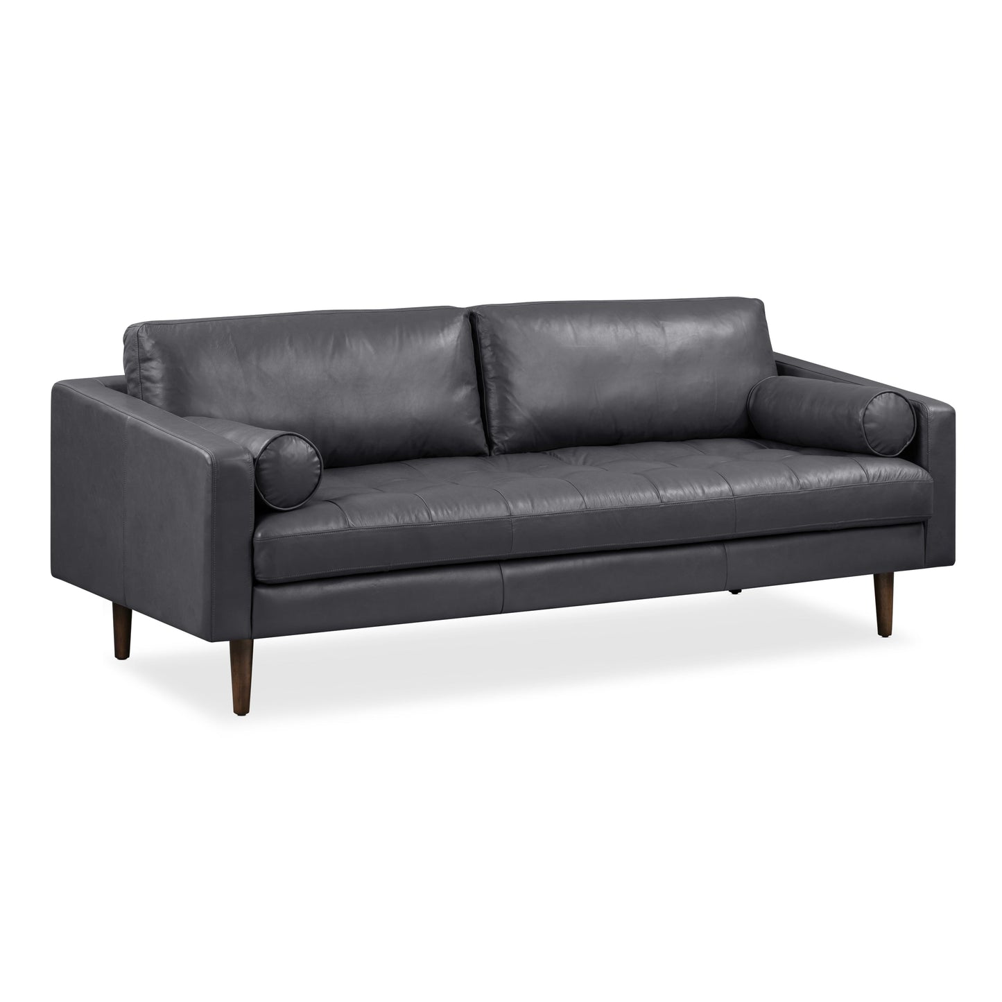 Canapé Napa 88,5 en Poly &amp; Bark - Cuir italien véritable