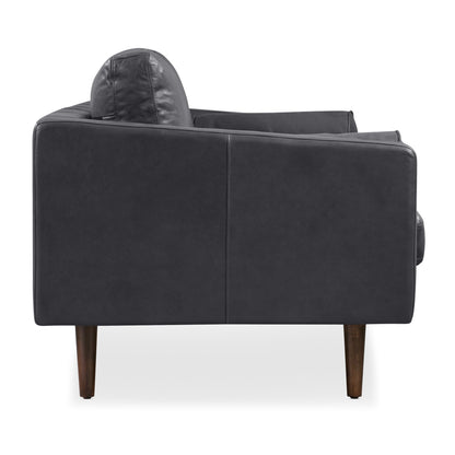 Canapé Napa 88,5 en Poly &amp; Bark - Cuir italien véritable