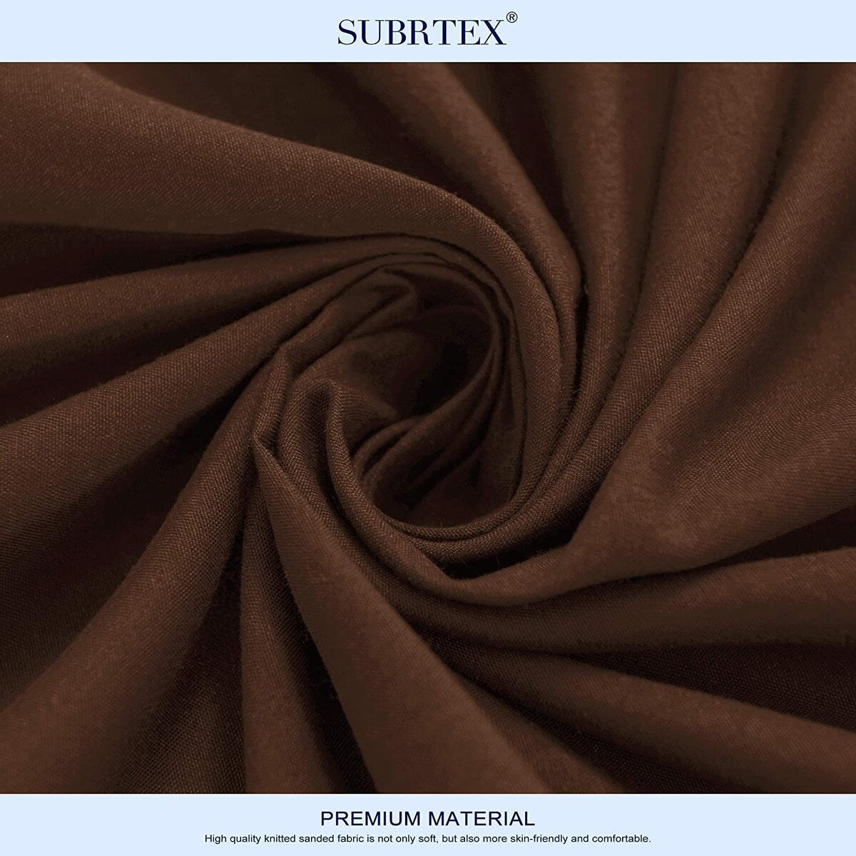 Drap-housse à poche profonde en microfibre de qualité supérieure Subrtex de 15 pouces