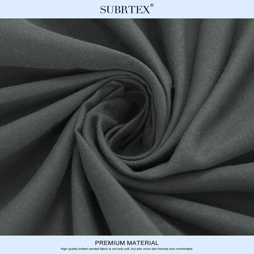 Drap-housse à poche profonde en microfibre de qualité supérieure Subrtex de 15 pouces