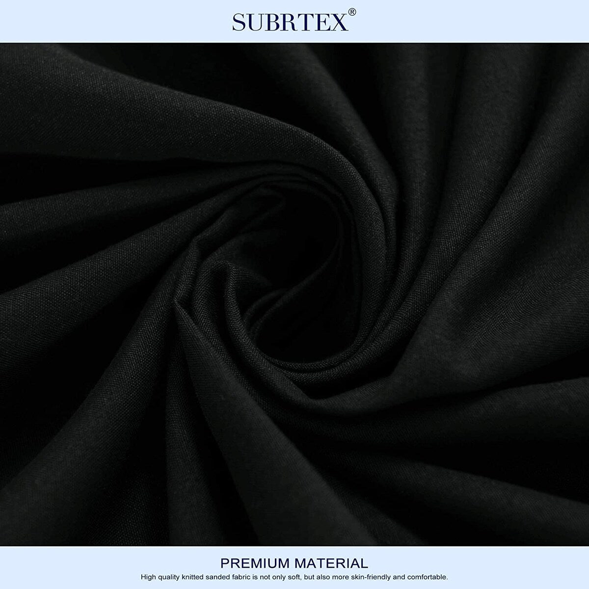 Drap-housse à poche profonde en microfibre de qualité supérieure Subrtex de 15 pouces