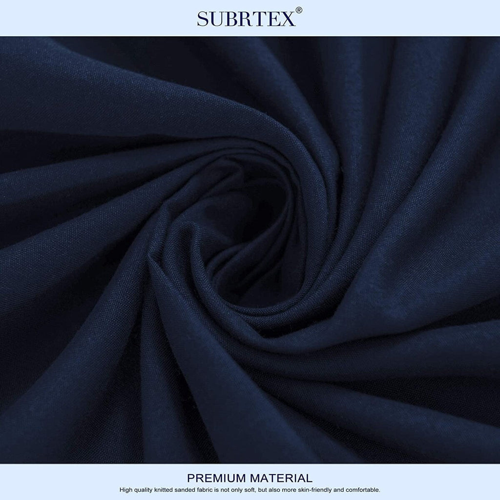 Drap-housse à poche profonde en microfibre de qualité supérieure Subrtex de 15 pouces