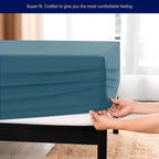Drap-housse à poche profonde en microfibre de qualité supérieure Subrtex de 15 pouces