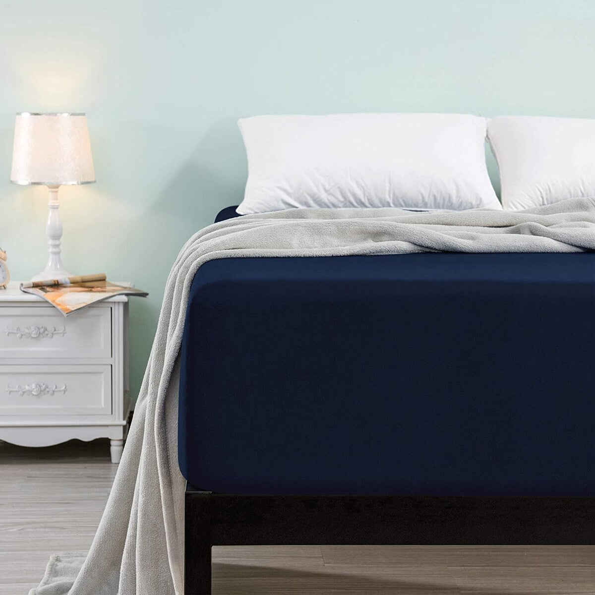 Drap-housse à poche profonde en microfibre de qualité supérieure Subrtex de 15 pouces