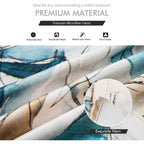 Rideaux occultants imprimés Subrtex, 2 pièces, rideaux de fenêtre colorés