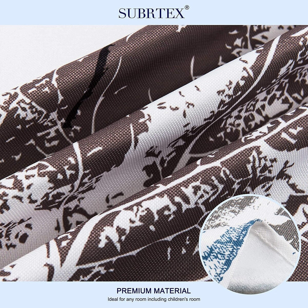Rideaux occultants imprimés Subrtex, 2 pièces, rideaux de fenêtre colorés