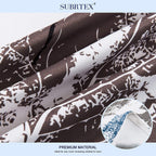 Rideaux occultants imprimés Subrtex, 2 pièces, rideaux de fenêtre colorés