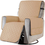 Subrtex Recliner Chair Cover Slipcover Reversible Protector Anti-Slip - Large