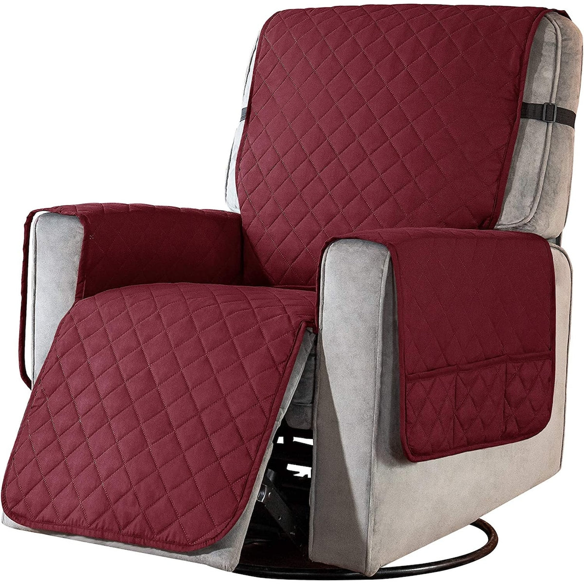 Housse de protection réversible et antidérapante pour fauteuil inclinable Subrtex - Grande taille