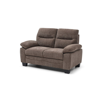 Canapé droit Summerton 59 po en polyester avec accoudoirs coussinés