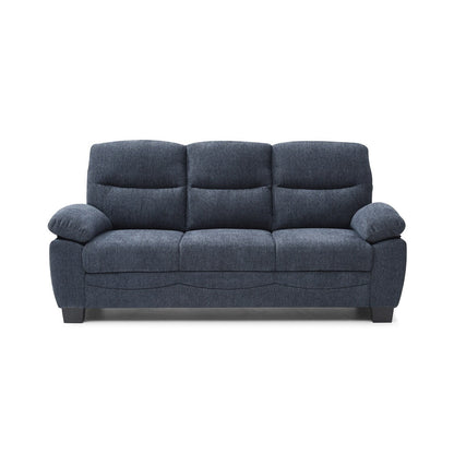 Canapé droit Summerton 78 po en polyester avec accoudoirs coussinés