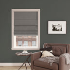 Store romain texturé sans fil Sun Zero Pryer, occultant total