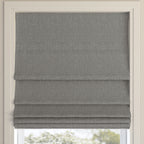 Store romain texturé sans fil Sun Zero Pryer, occultant total