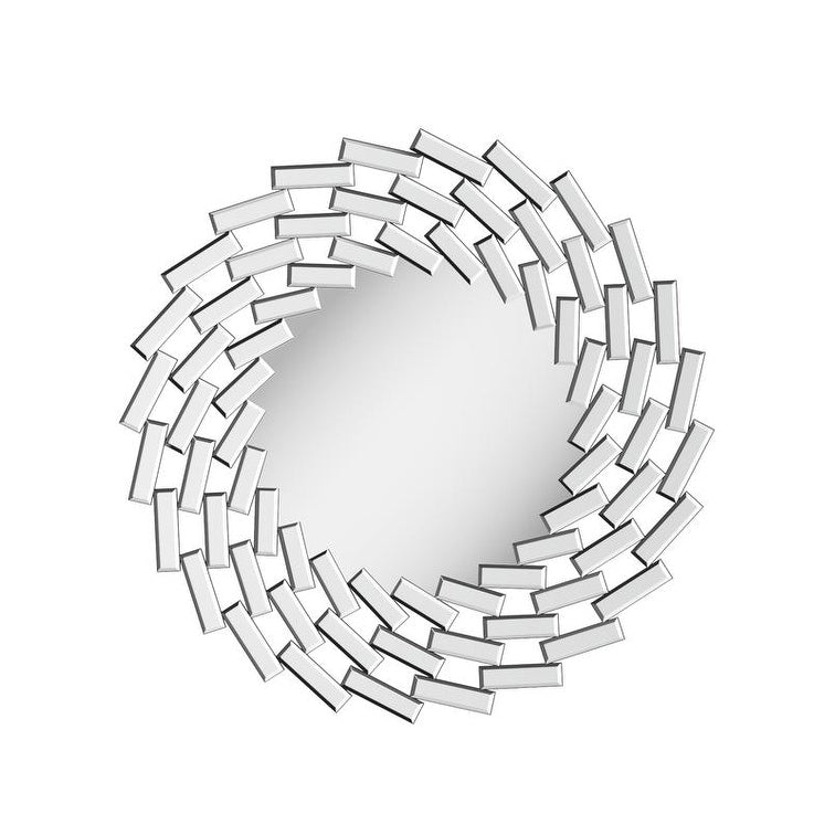 Miroir mural en forme de soleil Miroir d'appoint rond