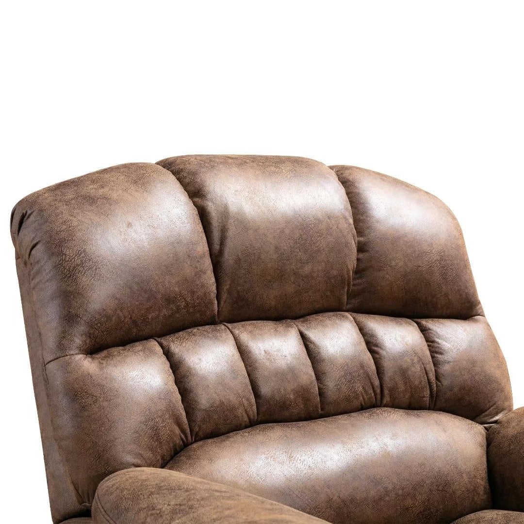 Fauteuil inclinable électrique surdimensionné de 42 po avec massage et chauffage