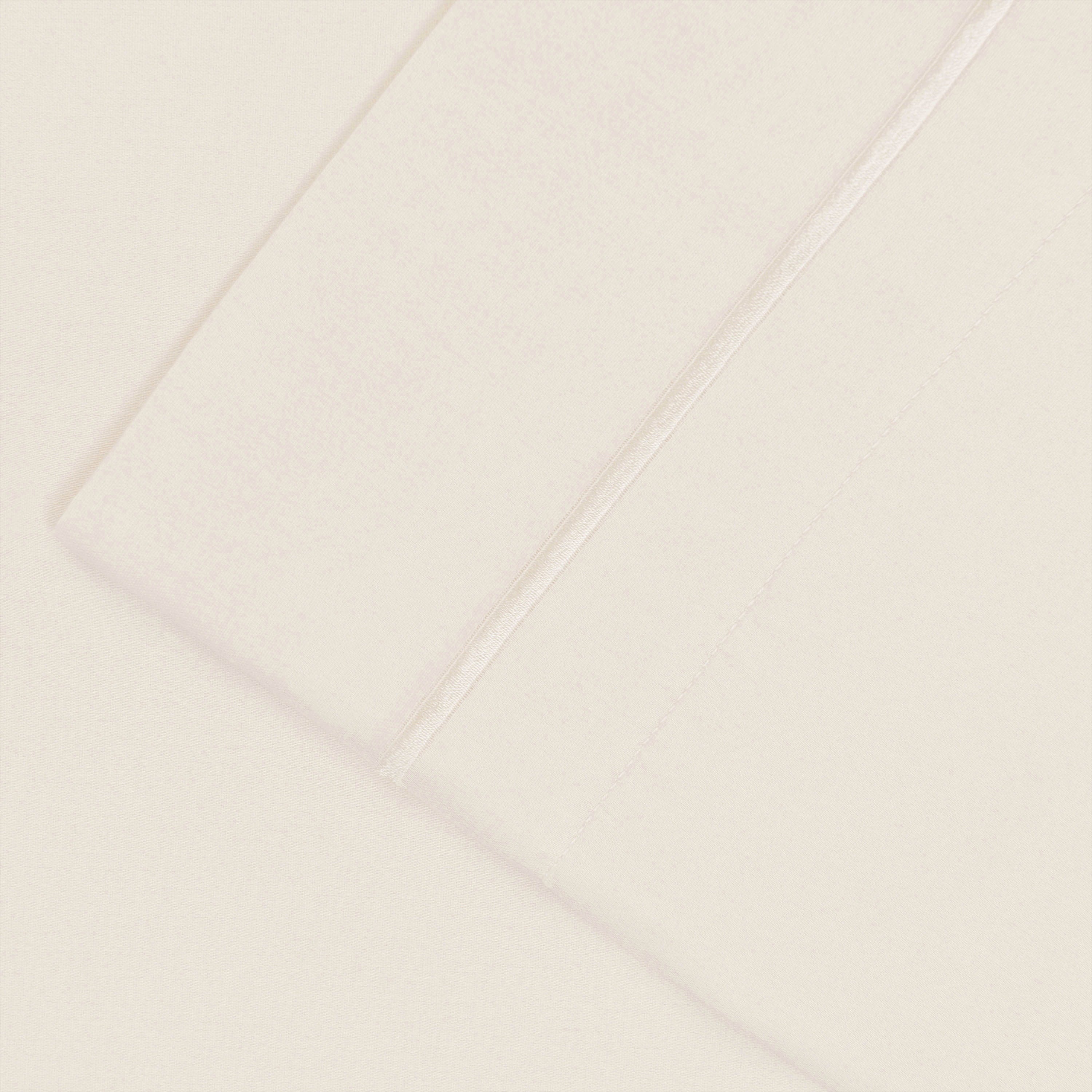 Taie d'oreiller unie en coton 1500 fils de Superior (lot de 2)