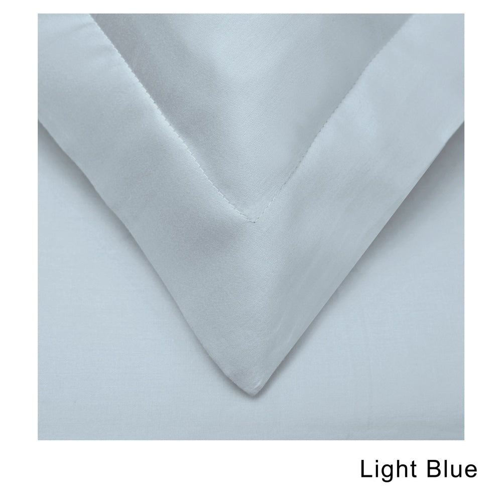 Parure de lit en satin de coton peigné de qualité supérieure 400 fils