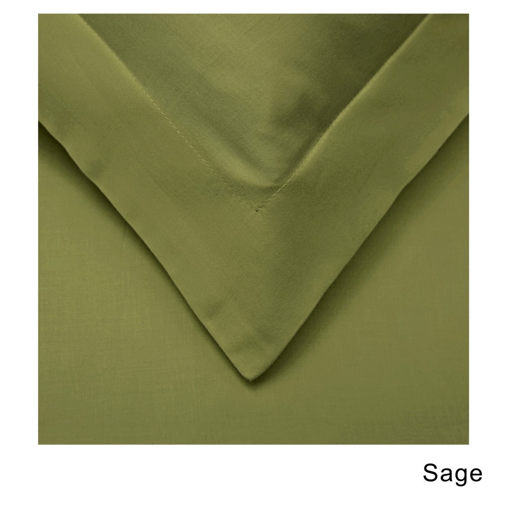 Parure de lit en satin de coton peigné de qualité supérieure 400 fils