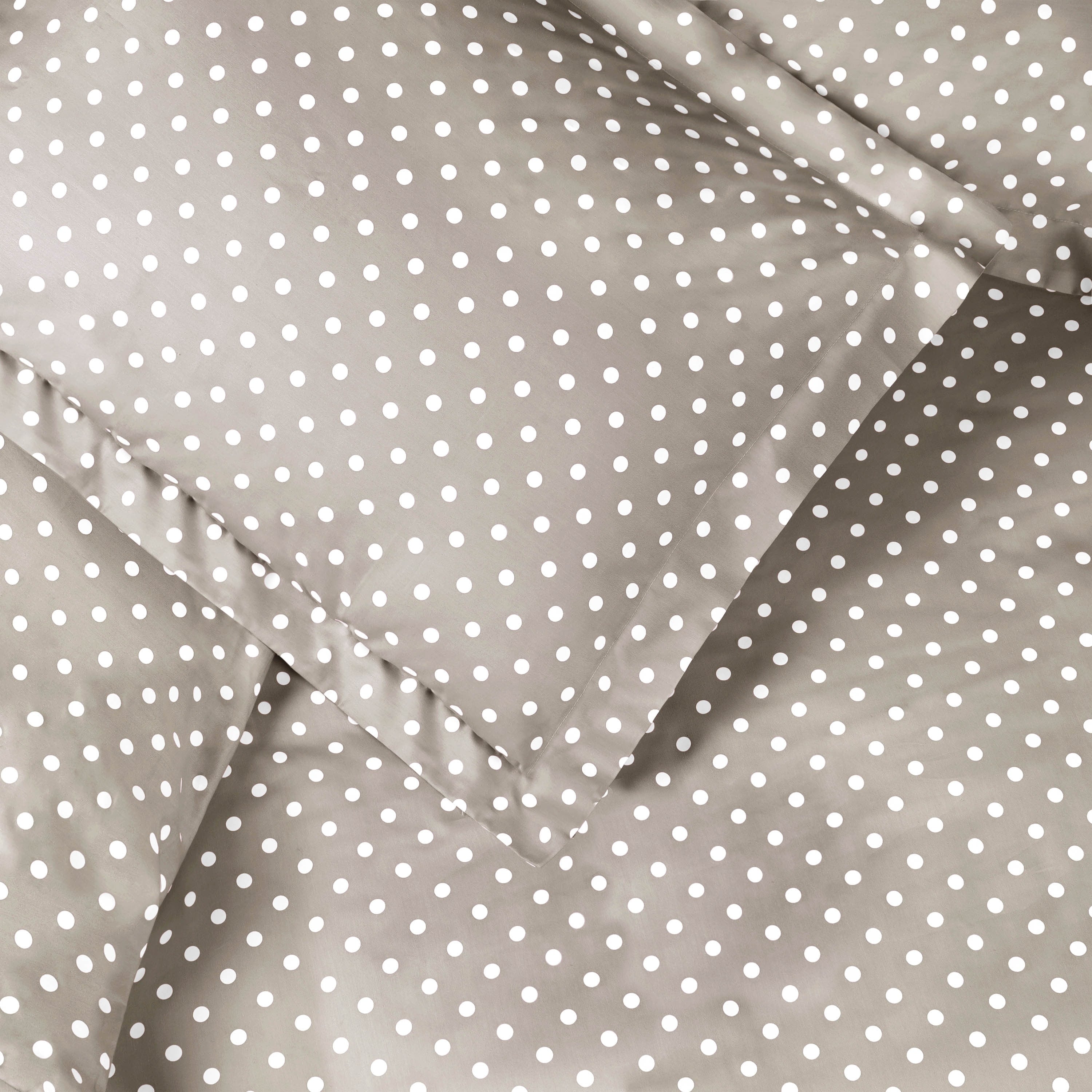 Parure de lit en mélange de coton à pois 600 fils au pouce carré de qualité supérieure