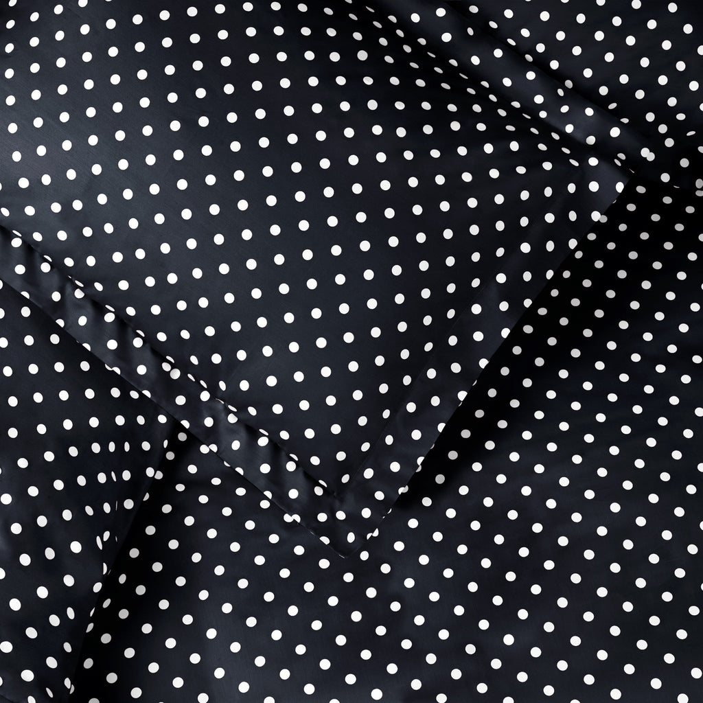 Parure de lit en mélange de coton à pois 600 fils au pouce carré de qualité supérieure