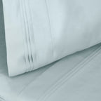 Parure de draps unie en coton égyptien de qualité supérieure 1000 fils au pouce carré avec poche profonde