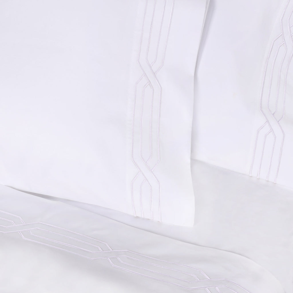 Parure de draps unie écologique en coton égyptien de qualité supérieure 1 200 fils
