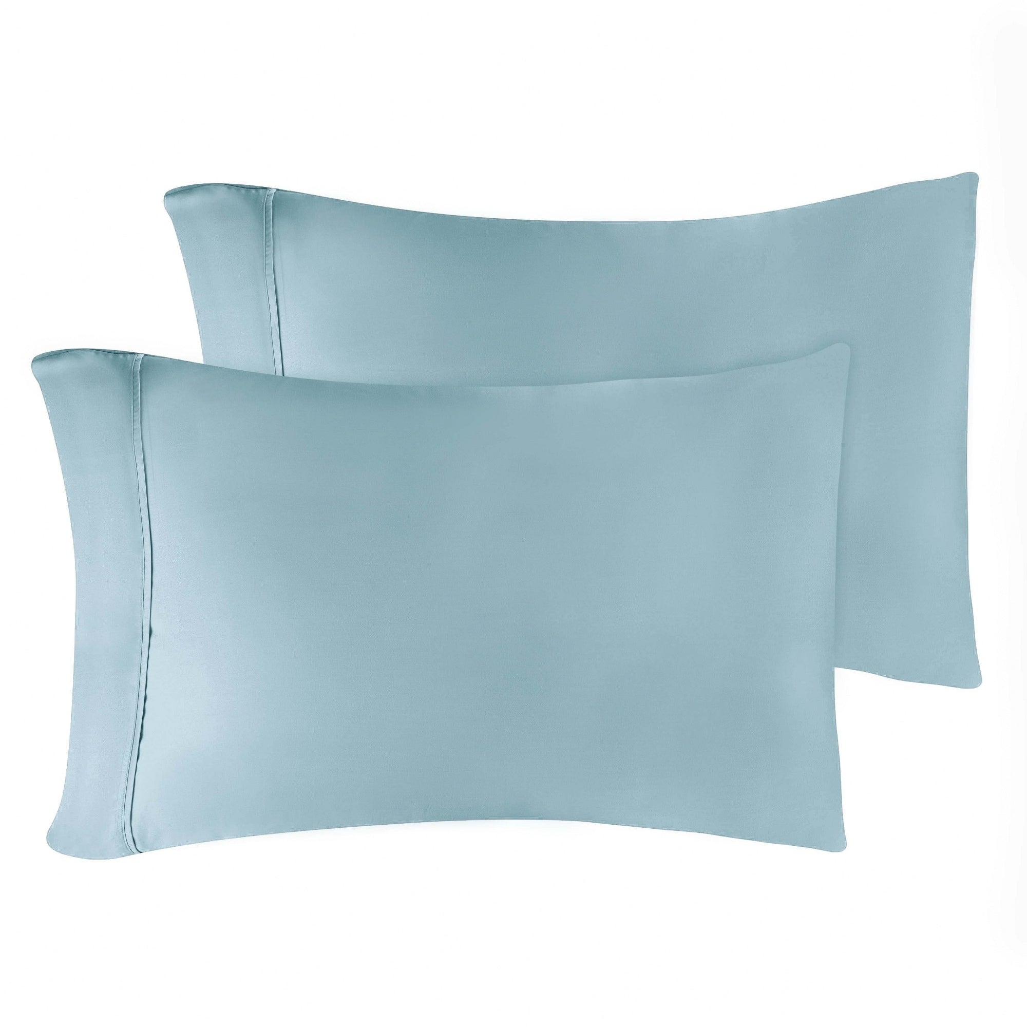Taies d'oreiller en coton égyptien de qualité supérieure 400 fils - Lot de 2