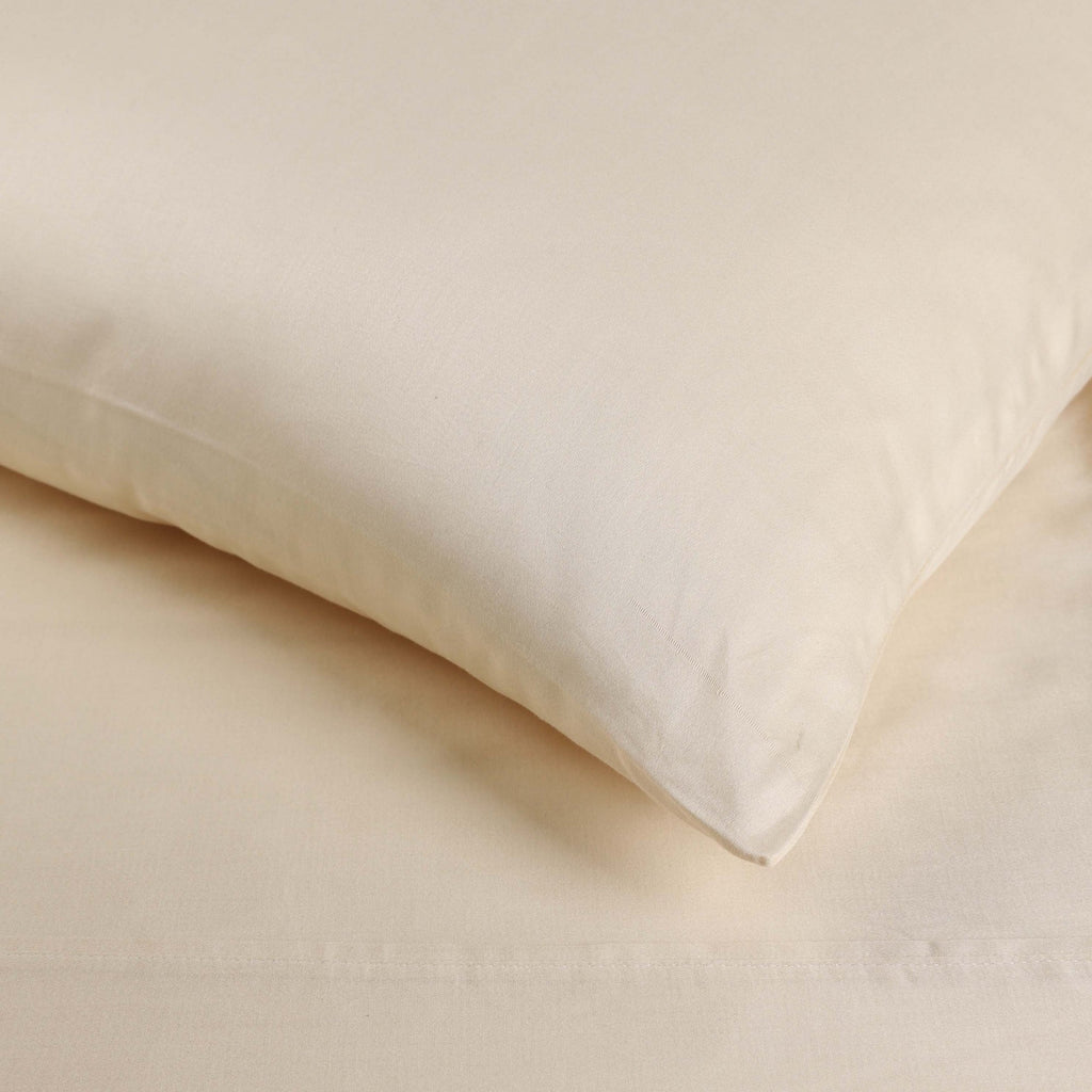 Taies d'oreiller en coton égyptien de qualité supérieure 400 fils - Lot de 2