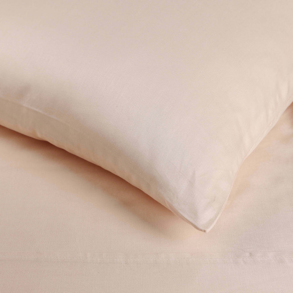 Taies d'oreiller en coton égyptien de qualité supérieure 400 fils - Lot de 2