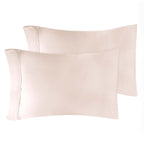 Taies d'oreiller en coton égyptien de qualité supérieure 400 fils - Lot de 2