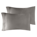 Taies d'oreiller en coton égyptien de qualité supérieure 400 fils - Lot de 2