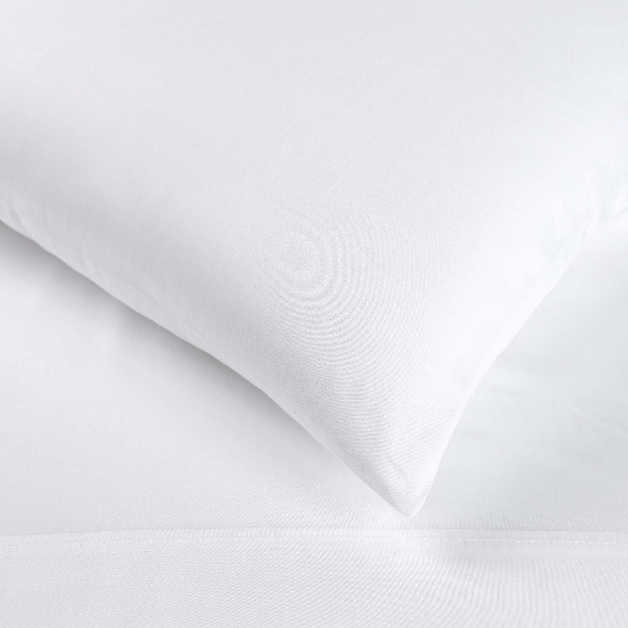 Taies d'oreiller en coton égyptien de qualité supérieure 400 fils - Lot de 2