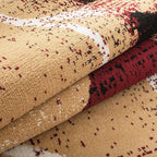 Tapis d'intérieur ou de couloir contemporain à motif patchwork floral Pastiche de qualité supérieure