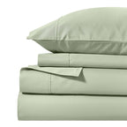 Ensemble de draps à poches profondes en mélange de coton 1000 fils de qualité supérieure