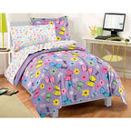 Parure de lit 7 pièces Dream Factory Sweet Butterfly avec draps