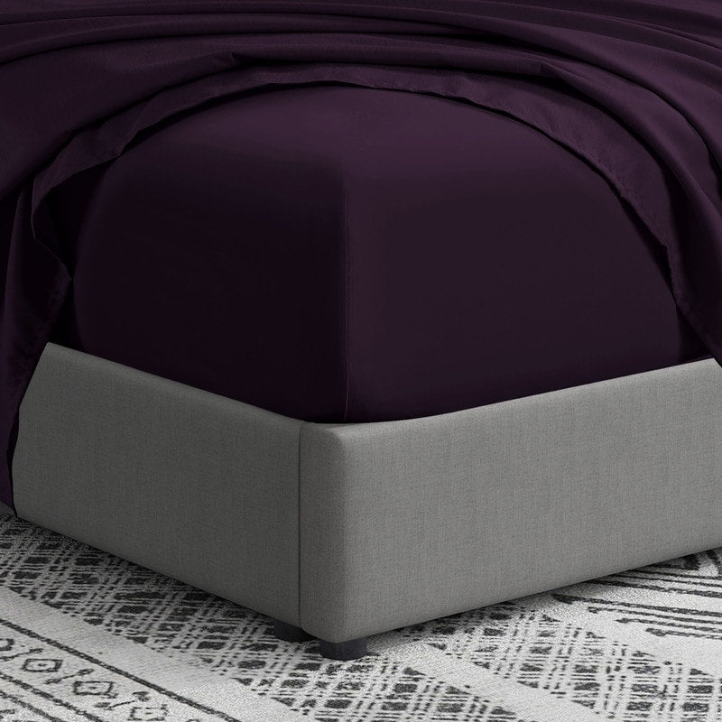Drap plat simple en microfibre extra douce brossée double Swift Home