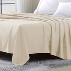 Drap plat simple en microfibre extra douce brossée double Swift Home